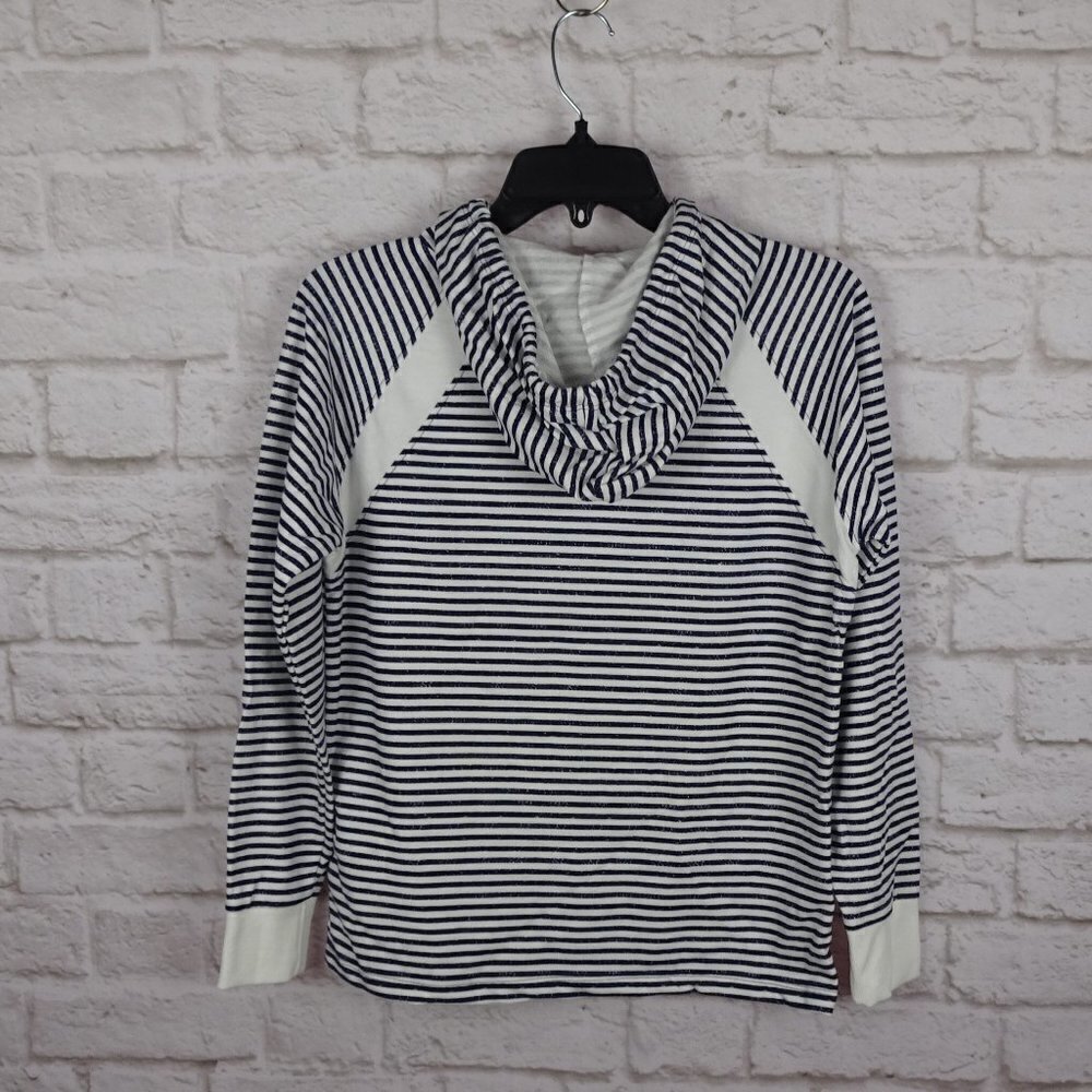 NWT Splendid Pullover Stripe Lounge Hoodie Athleisure Active XS - Picture 6 of 11